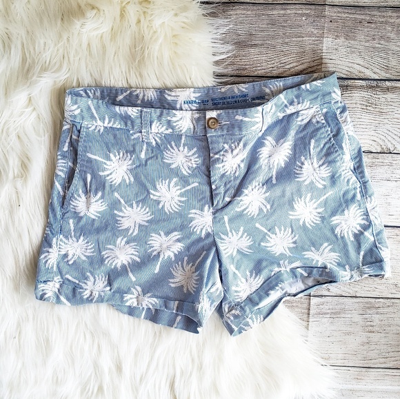 GAP Pants - Gap | High waist Palm Tree Girlfriend Short